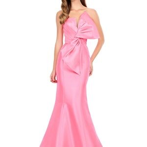 Ashley Lauren Pink Evening Gown